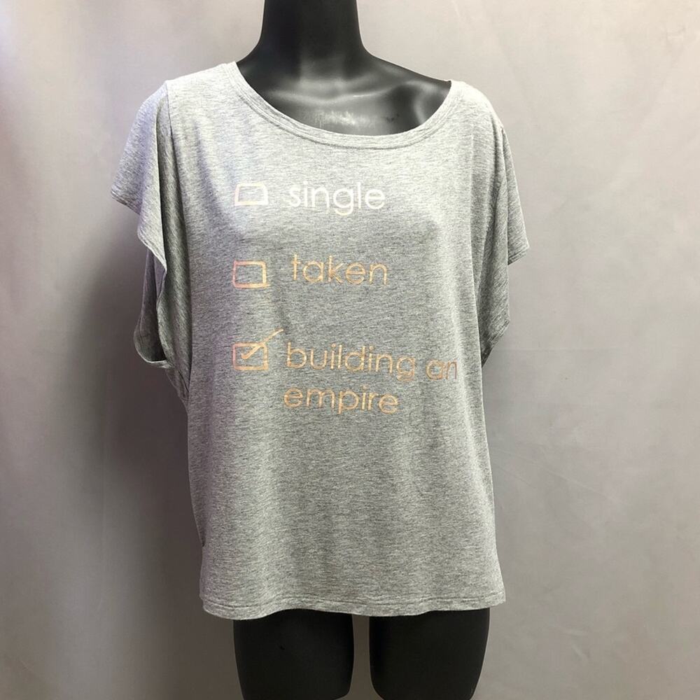 aeri Rose Gold Motivational Checkbox Tee